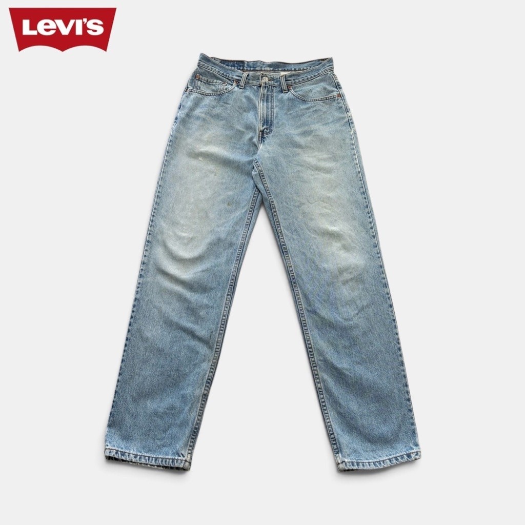กางเกงยีนส์มือสอง Levi’s 550 เอว 35 ยาว 45 ปลายขา 8 สภาพดี ไม่มีตำหนิ