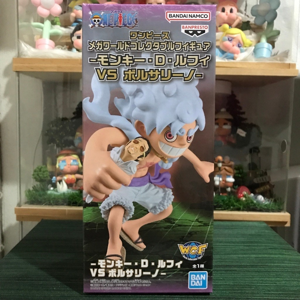 [มือ1/ส่งด่วน Lot.JP] MEGA WCF Luffy Gear 5 Nika Vs Borsalino Kizaru ONE PIECE World Collectable Fig