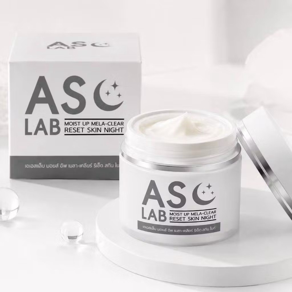 ไนท์ครีมเอเอสแล็บ AS LAB ลดสิว ฝ้ากระจุดด่างดำ หน้าขาวใส