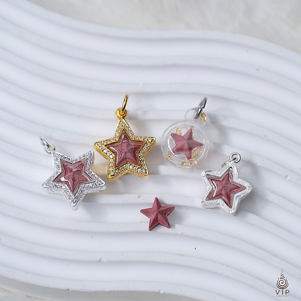 ดาวท่านพ่อพรหม วัดพลานุภาพ Phra Phrom Star Amulet | 梵天星护身符