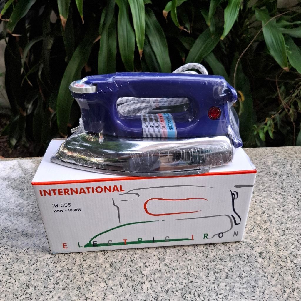 เตารีดไฟฟ้า  รุ่น IW-355 มีรับประกัน