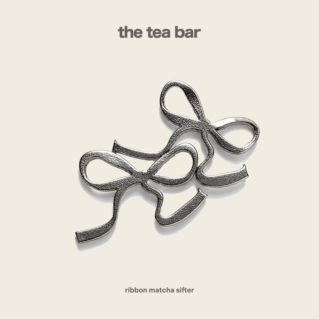 THETEABAR ribbon matcha sifter
