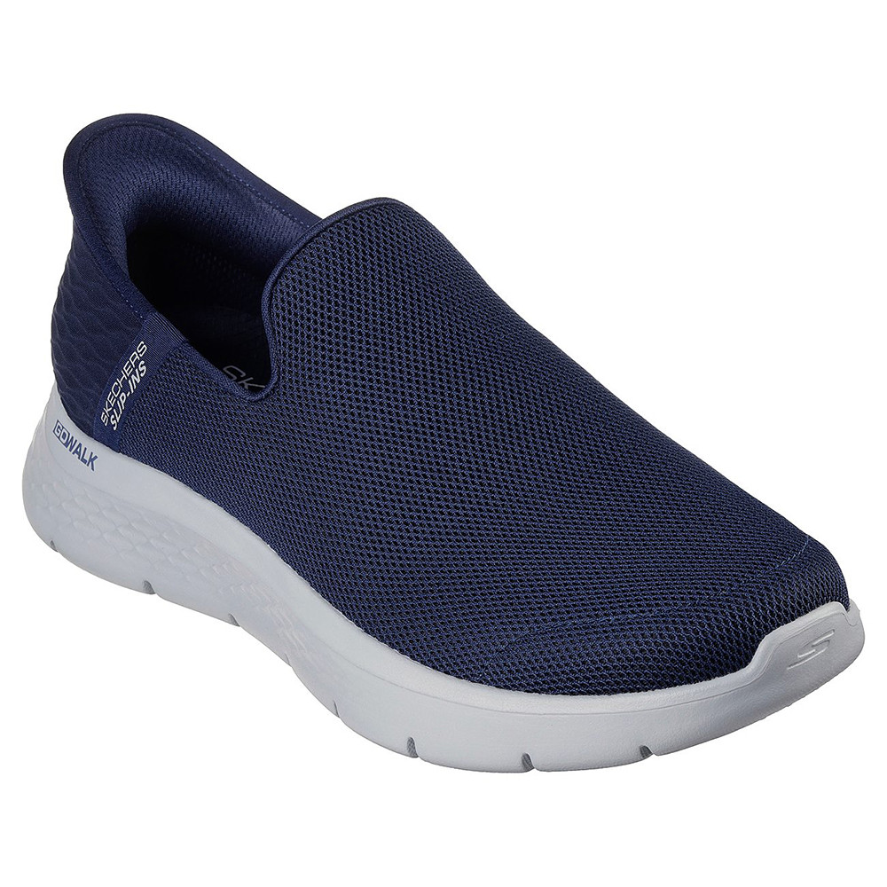 Skechers สเก็ตเชอร์ส รองเท้าผู้ชาย Men Slip-ins GOwalk Flex No Hands Walking Shoes - 216491-NVY — صورة 7