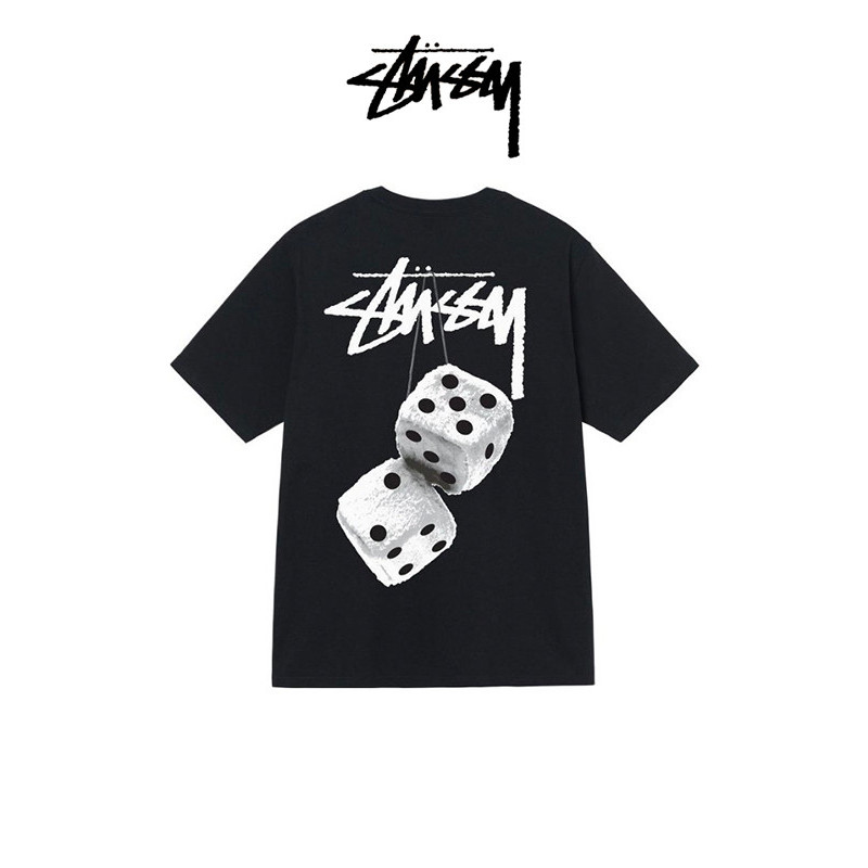 『 Stussy 』✈️พร้อมส่ง/ เสื้อ Stussy Fuzzy Dice Tee พร้อมส่ง