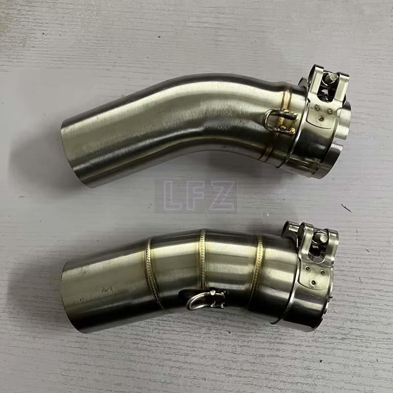 Slip-on Link ท่อ Fitment สําหรับ ZX4R/ZX4RR ZX25R/ZX25RR 2023-2024 Moto ระบบไอเสียการปรับเปลี่ยนเชื่