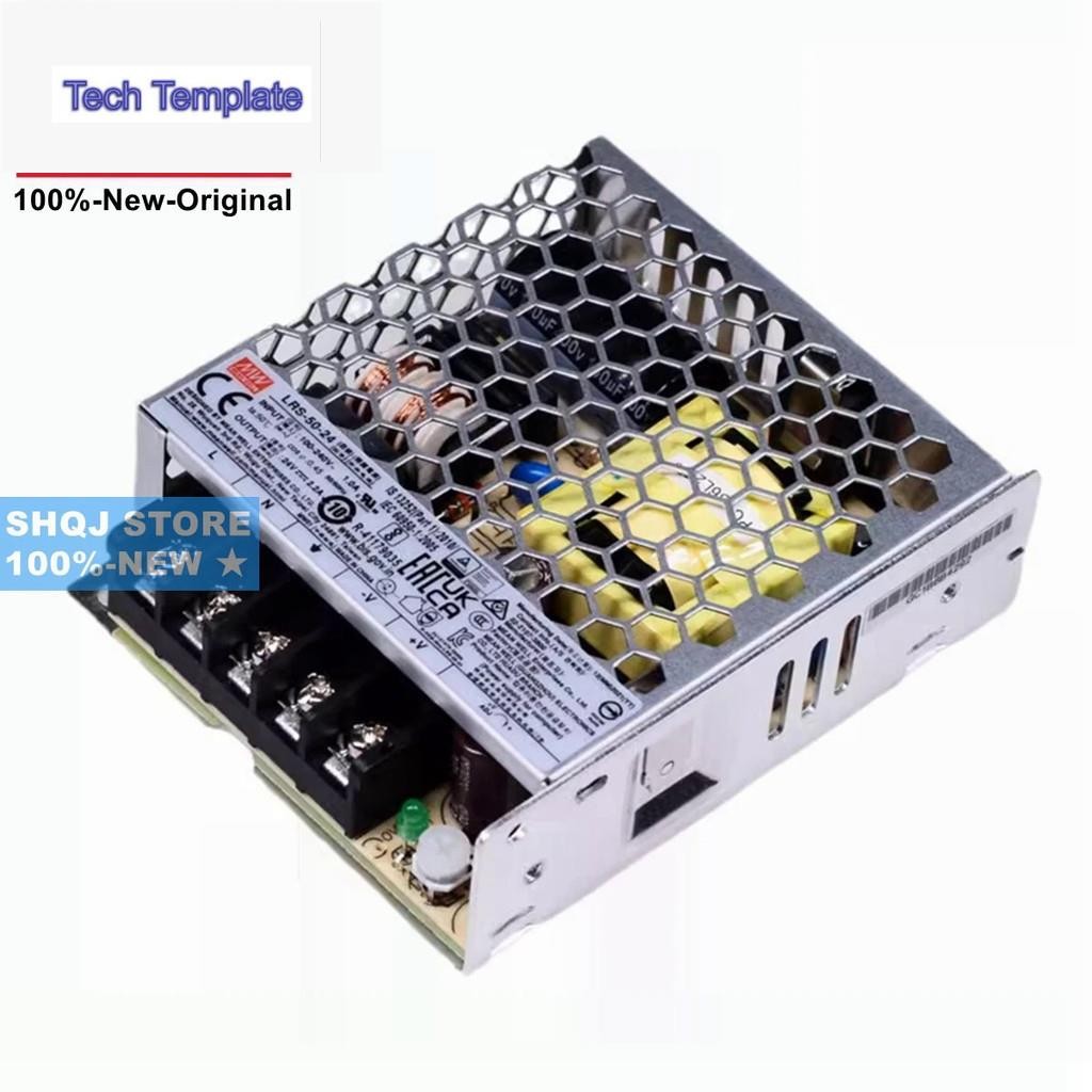 Mean WELL ใหม่ 100% สวิตช์พาวเวอร์ซัพพลาย LRS-50-24 LRS-50-12 LRS-50-5 LRS-50-15 LRS-50-36 LRS-50-48