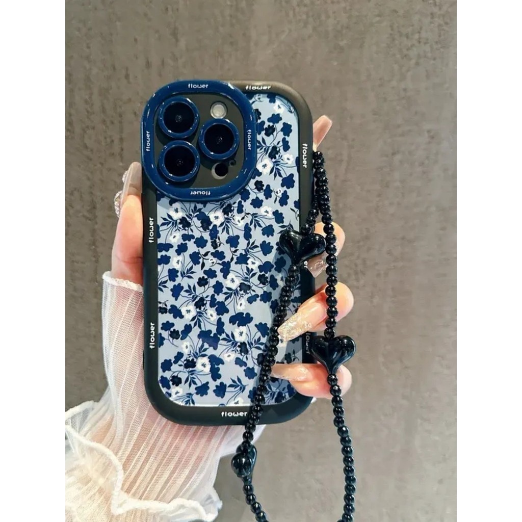 เคสไอโฟน ดอกไม้สีขาว สำหรับ IPhone 11 12 13 14 15 PRO MAX 6 7 6S 8 14 15 Plus XR XS 15PRO 11PRO 13PRO 14PRO 12PRO PFK930