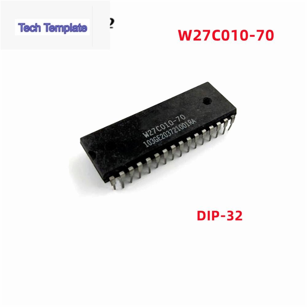 10 ชิ้น/ล็อต Original W27C010-70 W27C010 DIP32 27C010 W27C01-70 W27C010-15 W27E010-70 IC คุณภาพดีที่