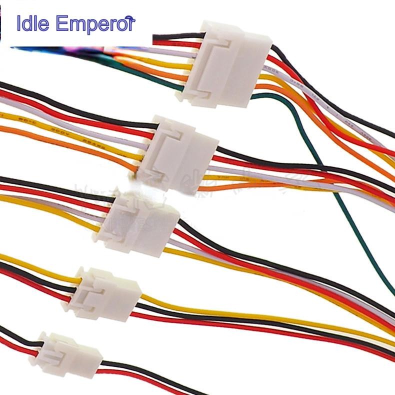 ลวดเชื่อมต่อก้น Xh2.54 มม. 2P 3P 4P 5P 6P ตัวผู้ ตัวเมีย 20 ซม. พร้อมหมุด