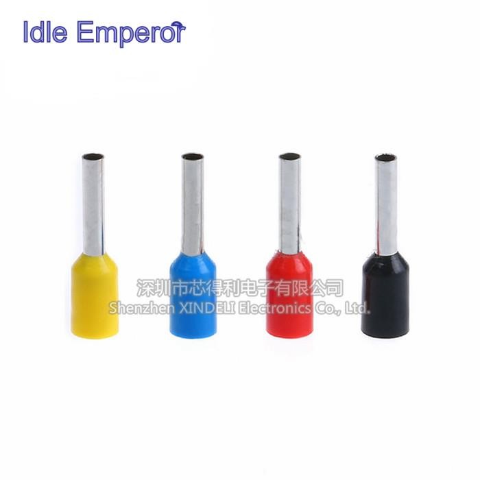 Ve0508 7508 1008 1508 2508 สไตล์ยุโรป Terminal Pin Type Terminal Tube Type Connector VE0508 สีแดงสีฟ