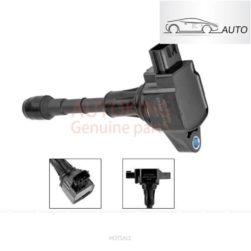 คอยล์จุดระเบิด 22448-JA10C สําหรับ Nissan Teana J32 VQ25DE Infiniti Nissan V6 V8 3.5L 5.0L UF550