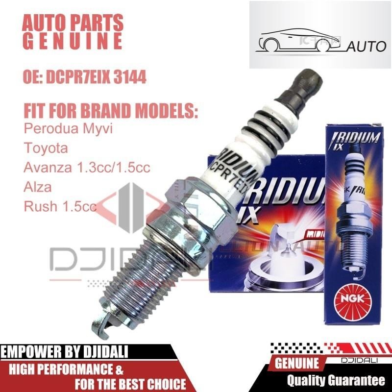 4pcs Iridium Spark Plug DCPR7EIX 3144 สําหรับ Alza Myvi 2007 Plus Icon Generation 2 Gen 3 Avanza