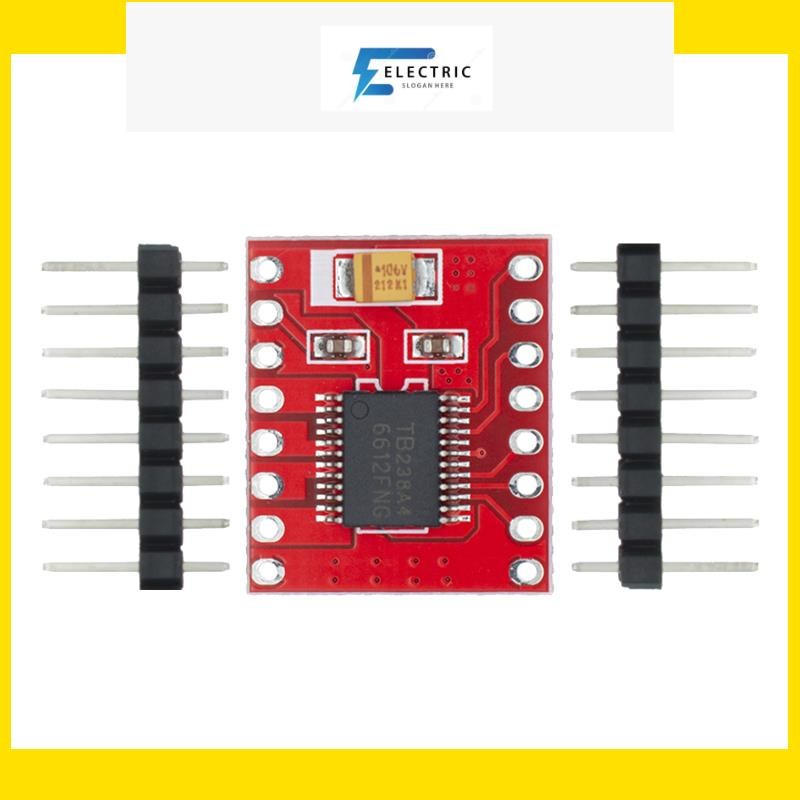 Tb6612 ไดรเวอร์มอเตอร์คู่ 1A TB6612FNG สําหรับ Arduino Microcontroller Better than L298N