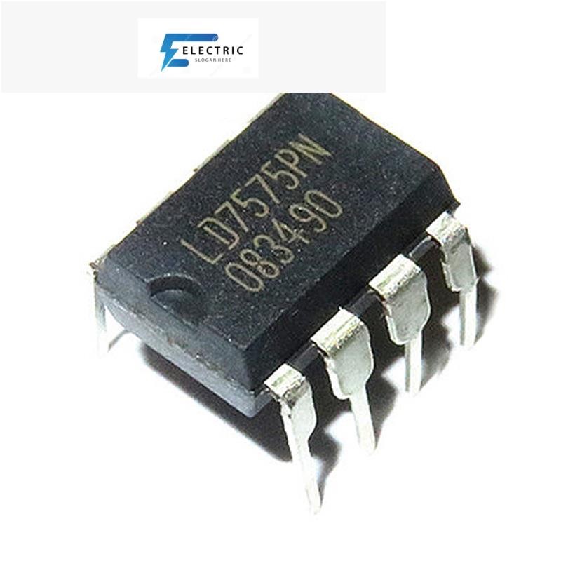 5 ชิ้น/ล็อต LD7575PN LCD manage p LD7575 DIP-8 ใหม่ originalIC