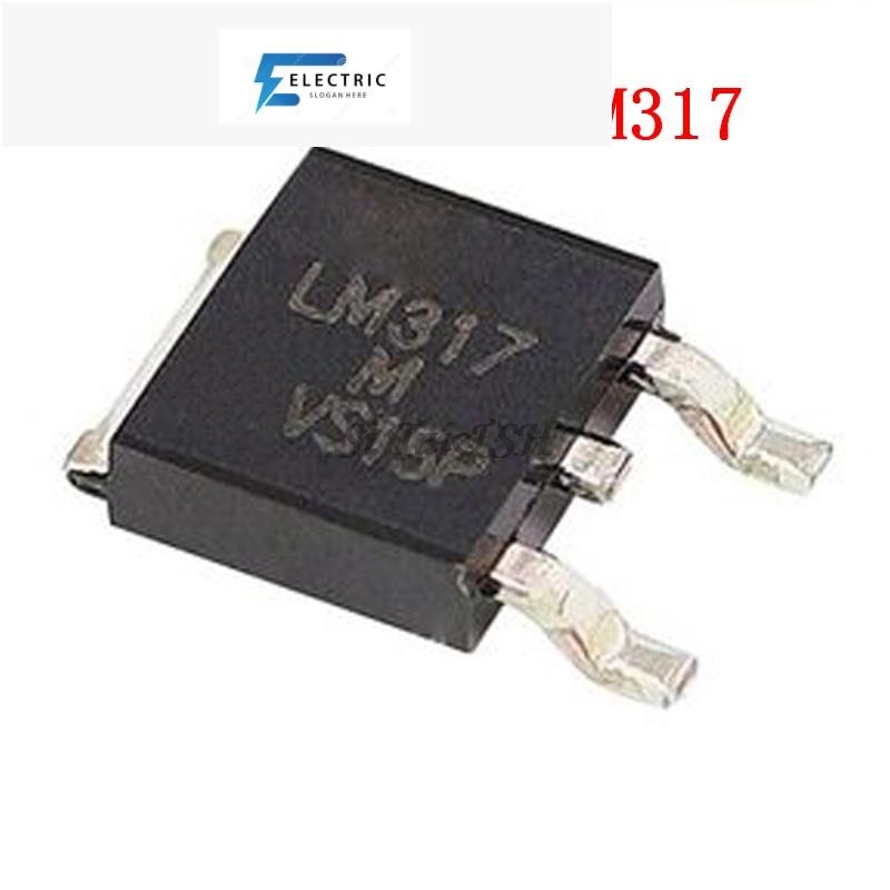 10PCS LM317 LM317M TO252 LM317MDT TO-252 317 ใหม่และต้นฉบับ IC ChipsetIC