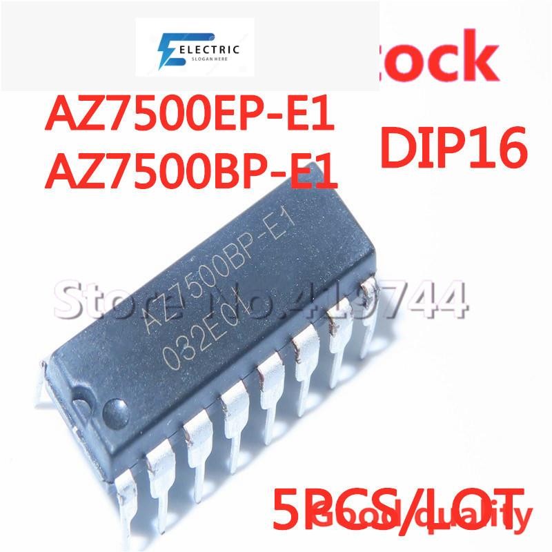5 ชิ้น/ล็อต AZ7500EP-E1 AZ7500BP AZ7500BP-E1 DIP16 pulse กว้าง modulation วงจรควบคุมในสต็อกใหม่ IC