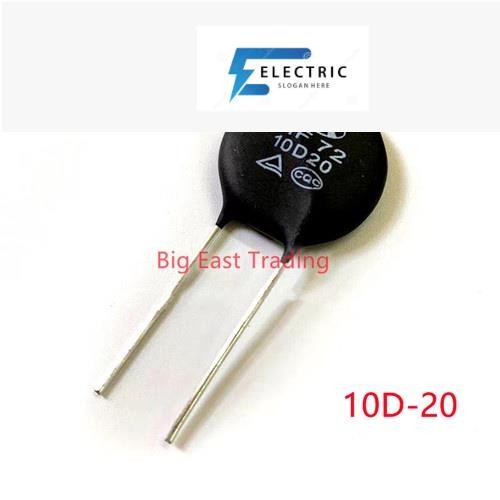 5PCS เทอร์มิสเตอร์พลังงานสูงประเภท MF72 10D-20 10D20 รับประกันคุณภาพ