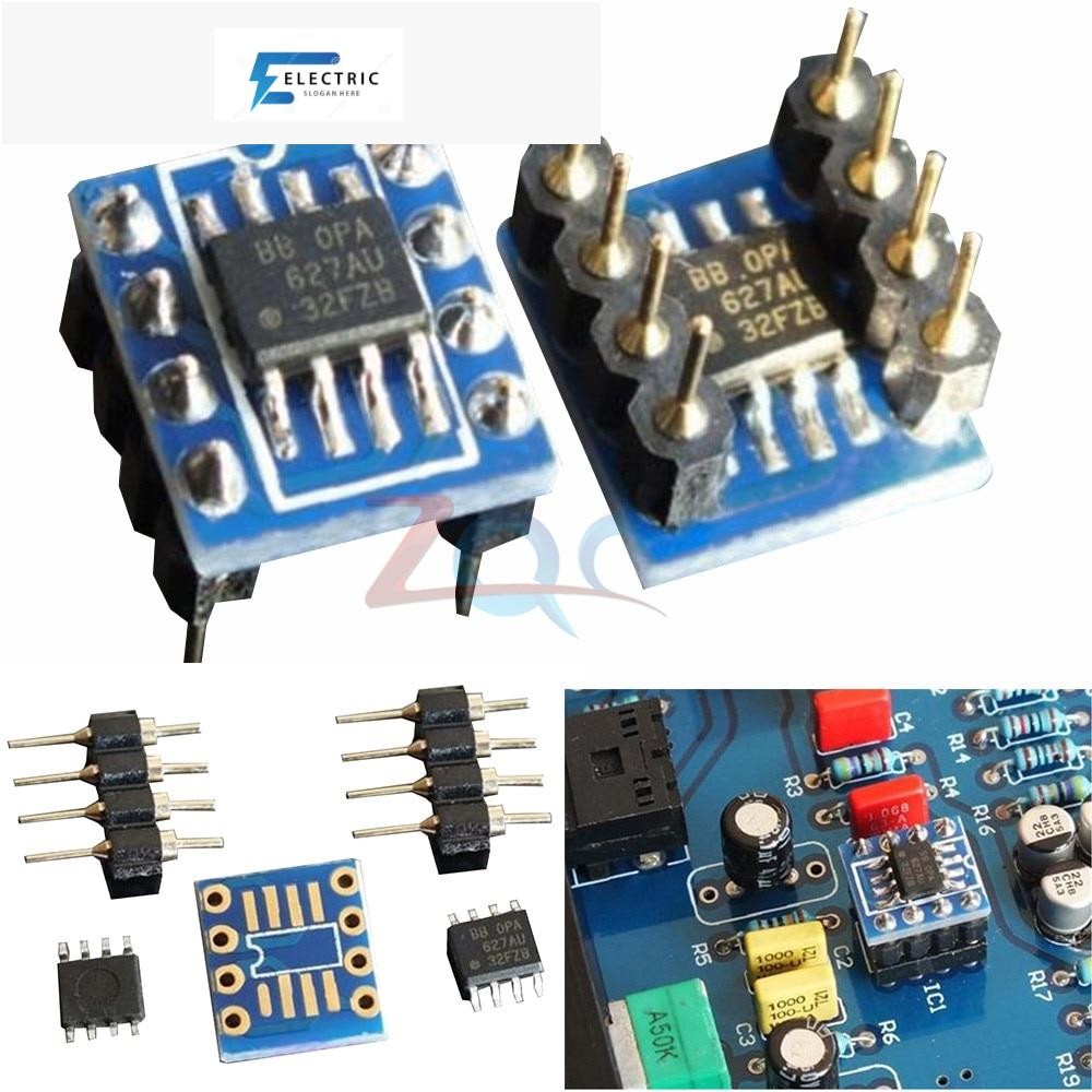 โมดูลแอมป์ Dual to Mono Op OPA627AU แบบเปลี่ยน NE5532 Philippines Made TOP