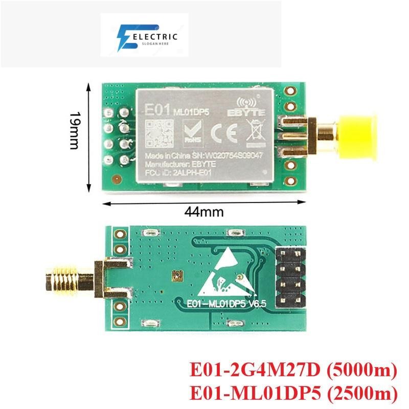 Nrf24l01 E01-Ml01Dp5 E01-2G4M27D 2.4g Nrf24L01P + Pa + Lna 2500m 5000 Rf