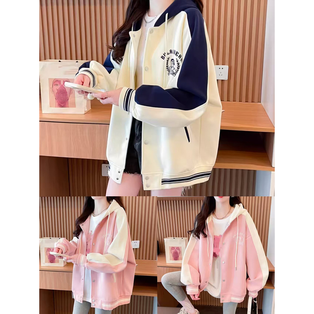 เสื้อกันหนาวฮู้ดแฟชั่น ใส่สบายกันหนาว