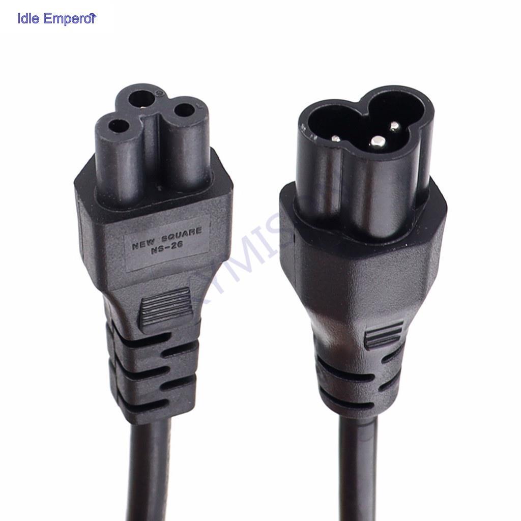 IEC 3Pin ชายหญิงสายต่อ,IEC320 C5 หญิง C6 ชายสาย,0.3 m/0.6 m/1 m/2 m 1 PCS