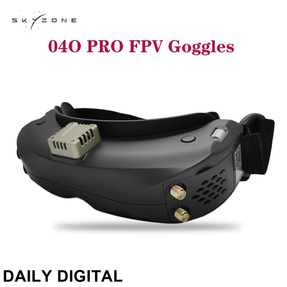 Skyzone FPV Goggles SKY04O PRO Steadyview Receiver OLED 5.8 Ghz 48CH DVR HD Racing ชุดหูฟังหัว Track