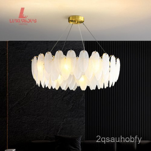 Light Luxury Style Crystal Living Room Chandelier Main Light Dining Room Light Bedroom Wall Light St