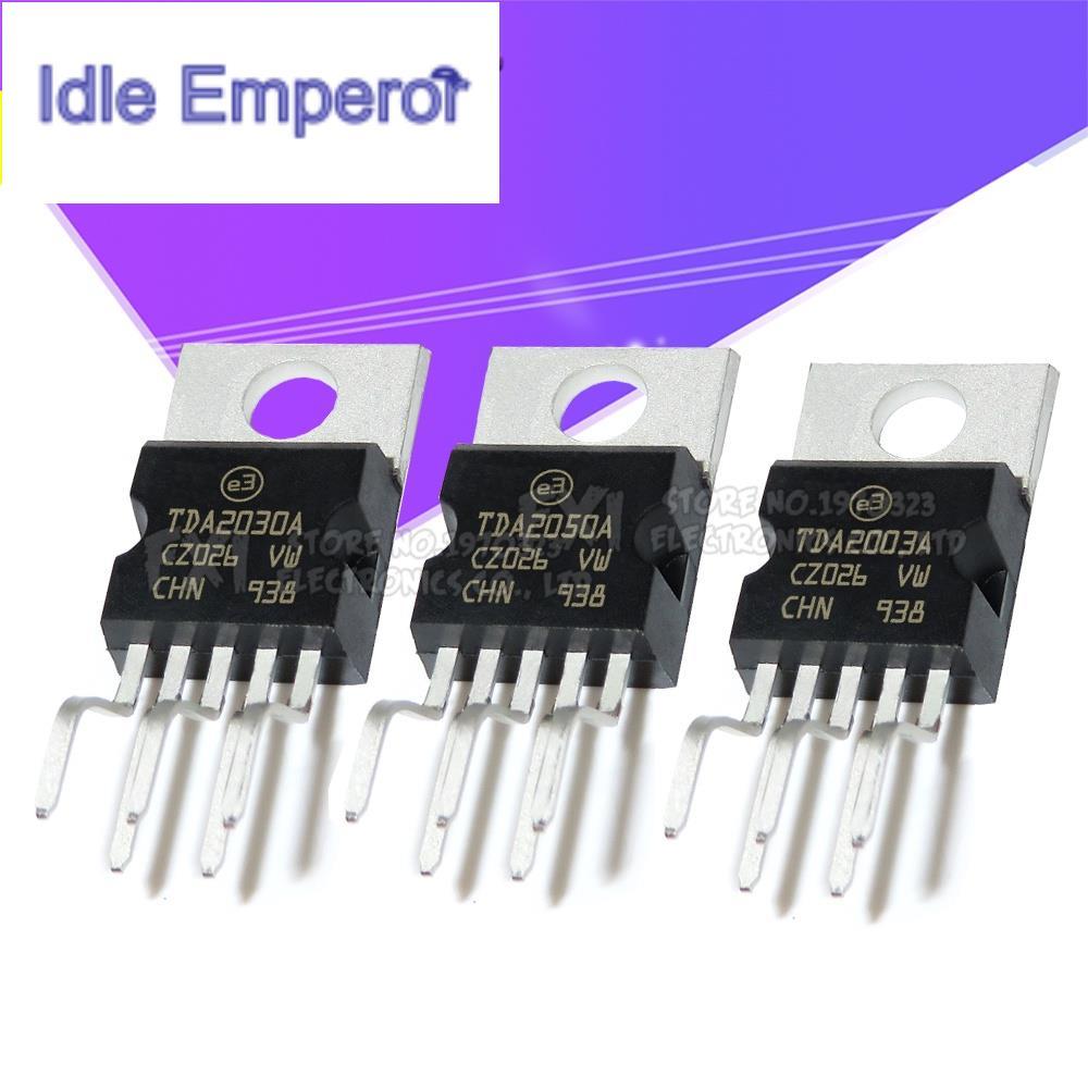 เครื่องขยายเสียง TDA2030 TDA2030A TDA2003A TDA2050A TDA2003 TDA2050 คุณภาพสูง 10 ชิ้น