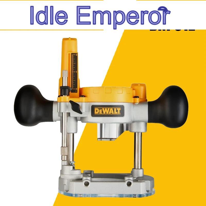 DWALT DNP612 ชนิดกะทัดรัดเราเตอร์ประเภทแทรกฐานเสาเหล็กเรียบ พายเรือ การจัดระเบียบ ดีซีวี600 อุปกรณ์เ