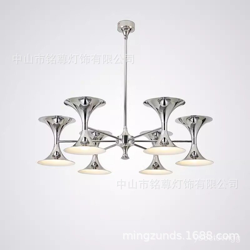 Original New Vintage Bauhaus Vintage Living Room Pendant Light Space Age Metallic Bedroom Study Ligh