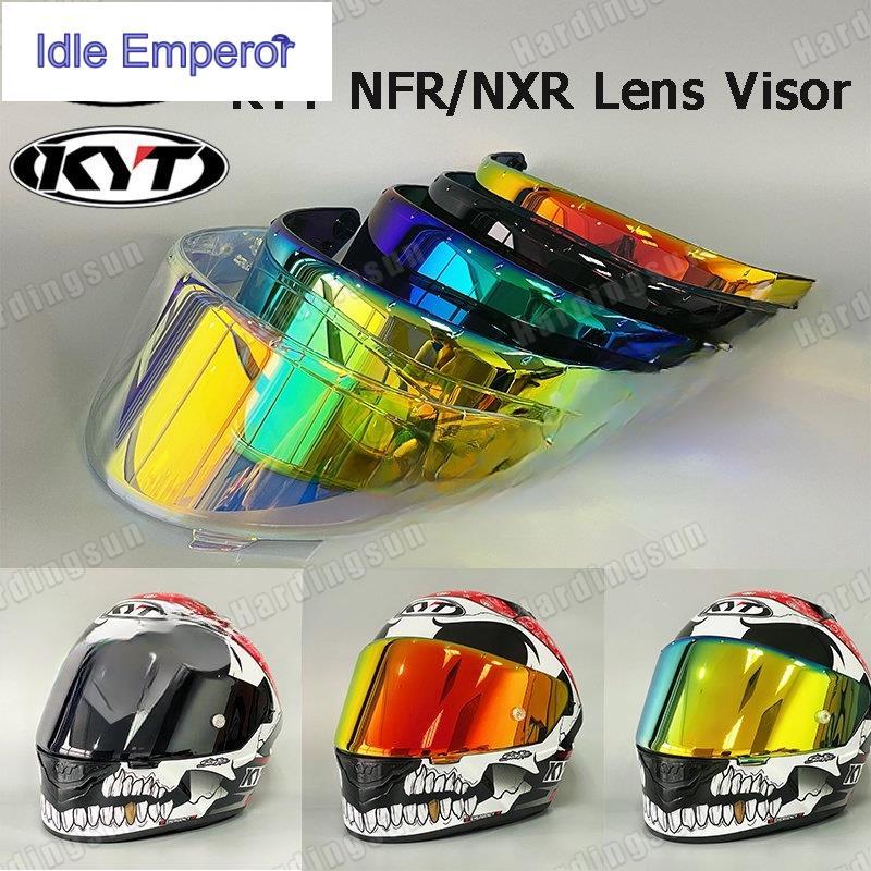 Kyt NFR เลนส์ Visor HVA NFR/NXR/GP Iridium Visor เลนส์ Revo เลนส์ FIt สําหรับ KYT NFR/NXR/GP KYT หมว