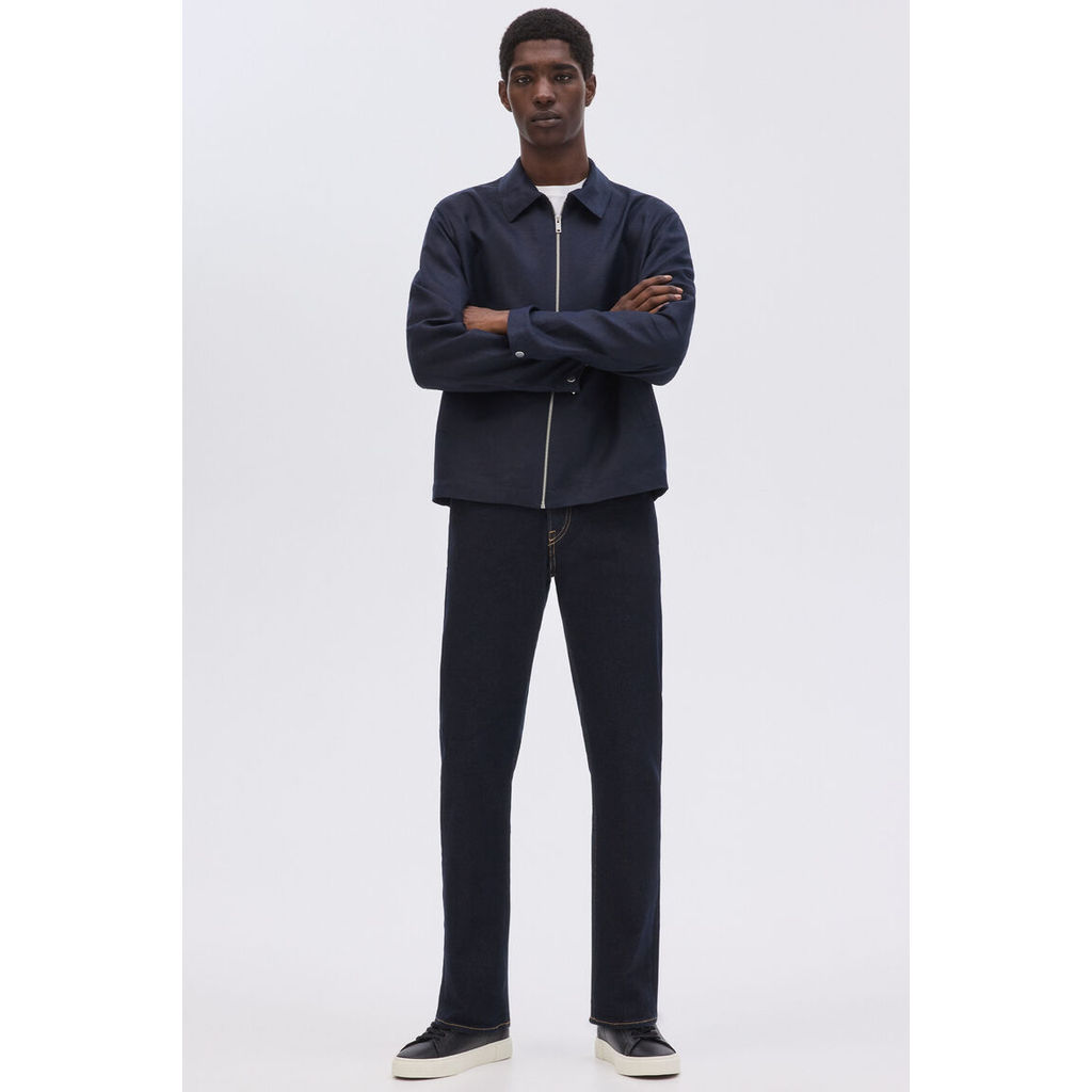 H&M(เอชแอนด์เอ็ม) กางเกงยีนส์เอวปกติทรงตรง Men Straight Regular Jeans 1008549_19