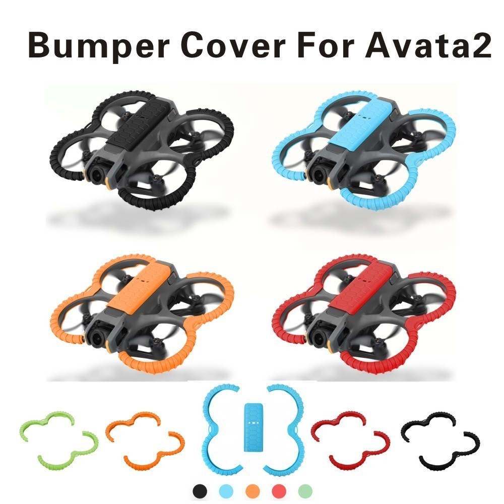 อุปกรณ ์ เสริมสําหรับ DJI AVATA 2 Crash Ring Protector Scratch ใบพัดใบมีด Crash Protector Avata2 Body Back Protector