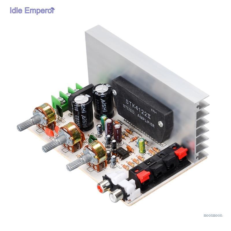 Lucky DX-0408 2 0Channel STK บอร์ดขยายเสียง 50Wx2 DIY AC15-1