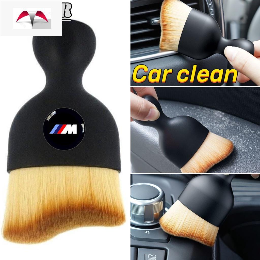 แปรงทําความสะอาดช่องแอร์รถยนต์ แบบนิ่ม สําหรับ Bmw M EQE EQC W207 Bmw F30 E36 Bmw 320i F30 X1 E 1 ชิ
