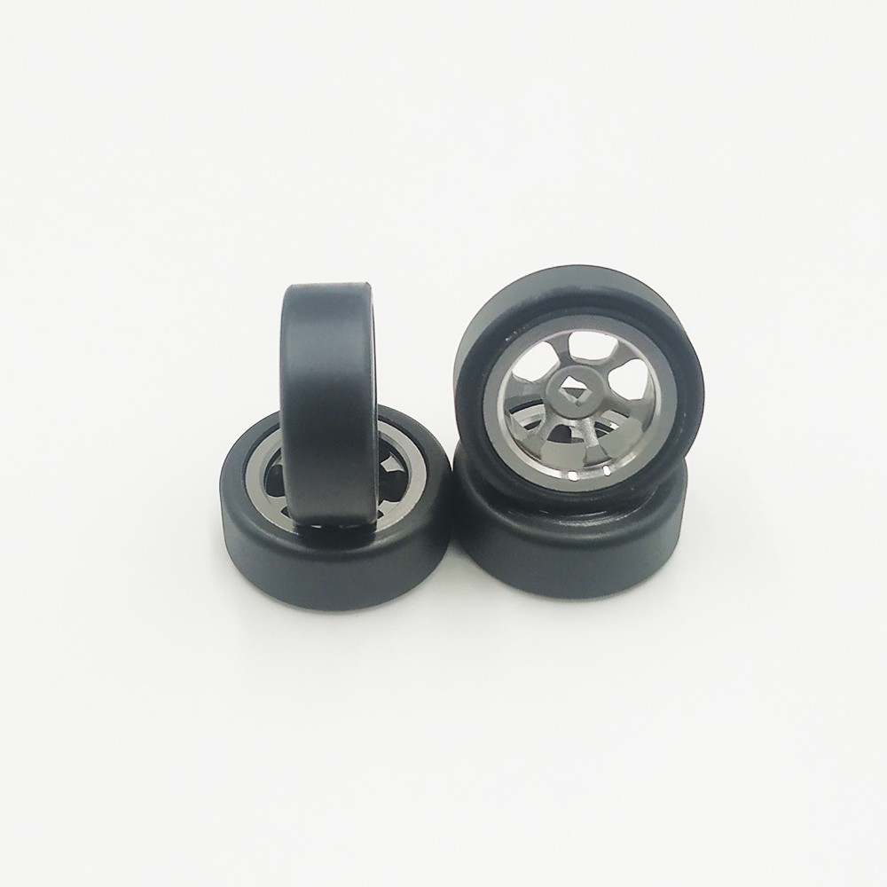 ล้อแม็ก 5 ซี่ 4 ชิ้น สําหรับโมเดลรถบังคับ 1/28 Wltoys K969 K989 P929 drift rally bigfoot kyosho mini