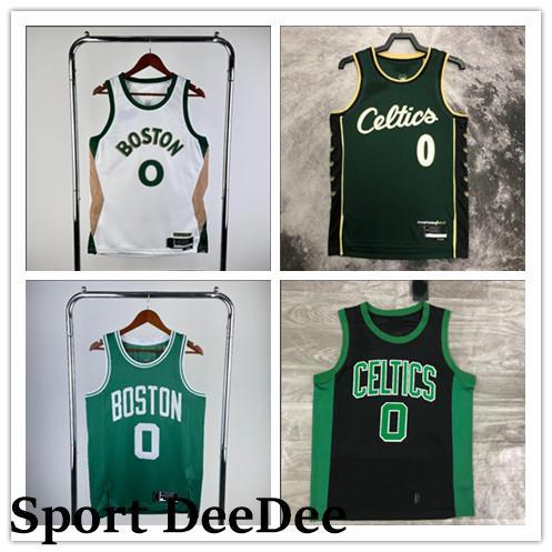 Sport DeeDee！เสื้อบาสเก็ตบอล Celetics พร้อมเสื้อ LOGO City edition Tatum Irving Brown