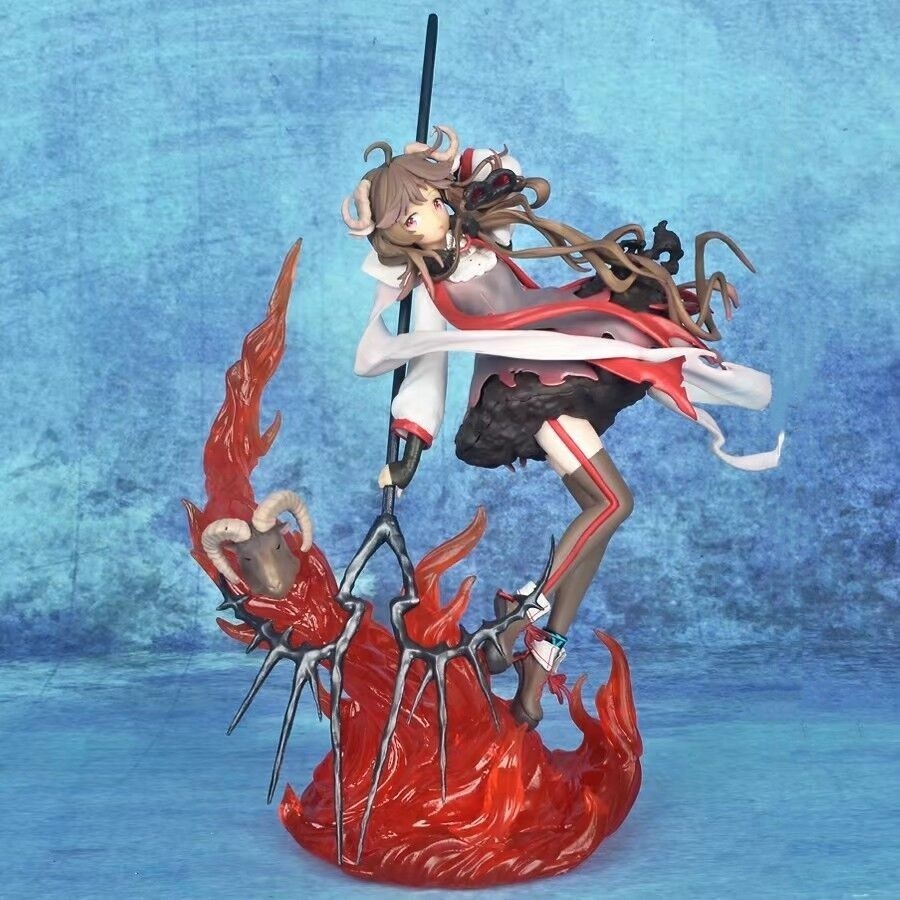 เกมออนไลน์ Myethos Arknights Eyjafjalla แกะ Elite 2 PVC รูปปั้นคอลเลกชันรูปของเล่น
