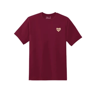 haas : NEW collection เสื้อยืดแขนสั้น Unisex สกรีน HAAS LOVE ลายหัวใจ รหัส SBSK2764