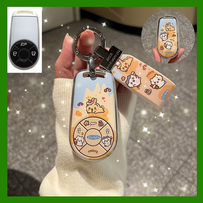 key case GWM ORA Good Cat ปลอกกุญแจรถ ORA Good Cat GT ORA 07 ORA R1 R2 เคสกุญแจรถ