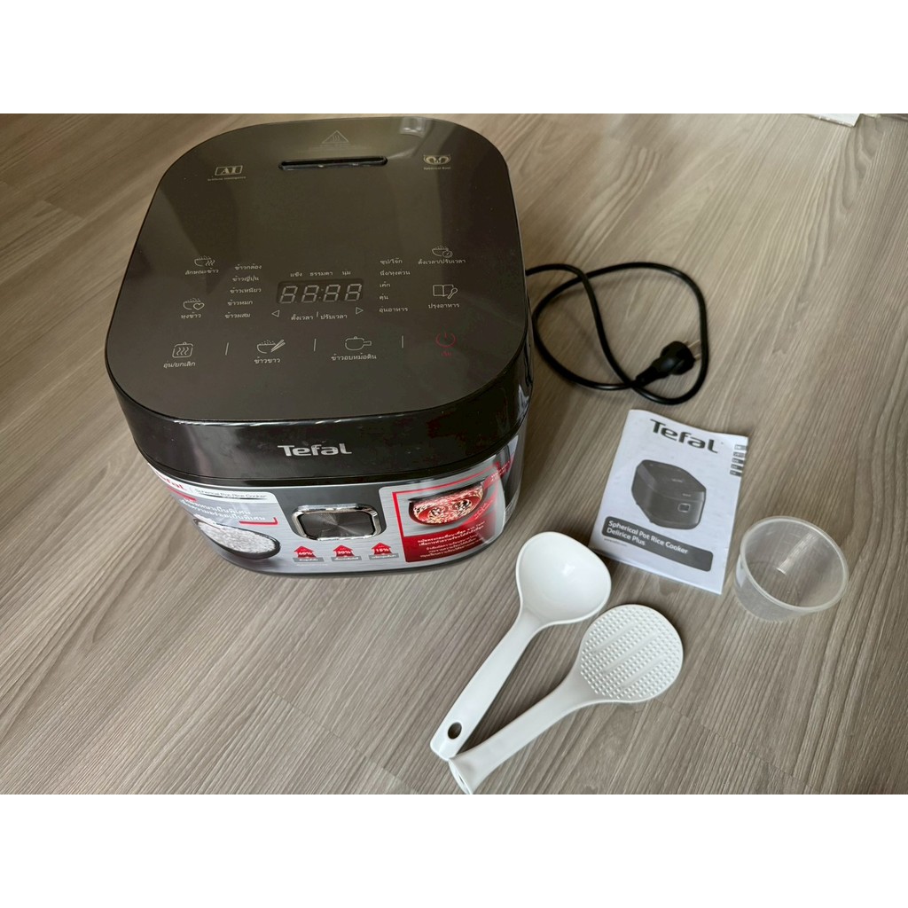 TEFAL หม้อหุงข้าว DIGITAL รุ่น RK776B66 1.8 ลิตร มือสอง