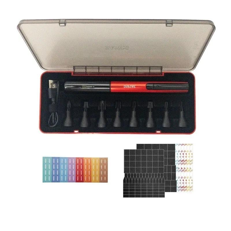 DSPIAE DIY ES-A Reprocating Sander ปากกาบดไฟฟ้าพลาสติกรุ่น Sanding หัวกระดาษ