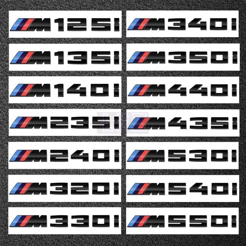 18.5*2ซม.bmw M Powerโลโก้ใหม่M125i M135i M140i M235i M240i M320i M330i M340i M350i M440i M435i M530i