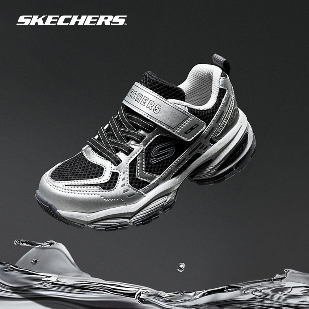 Skechers สเก็ตเชอร์ส รองเท้าเด็กผู้ชาย Boys Street Vigor 3.0 Shoes - 419101L-BKGM