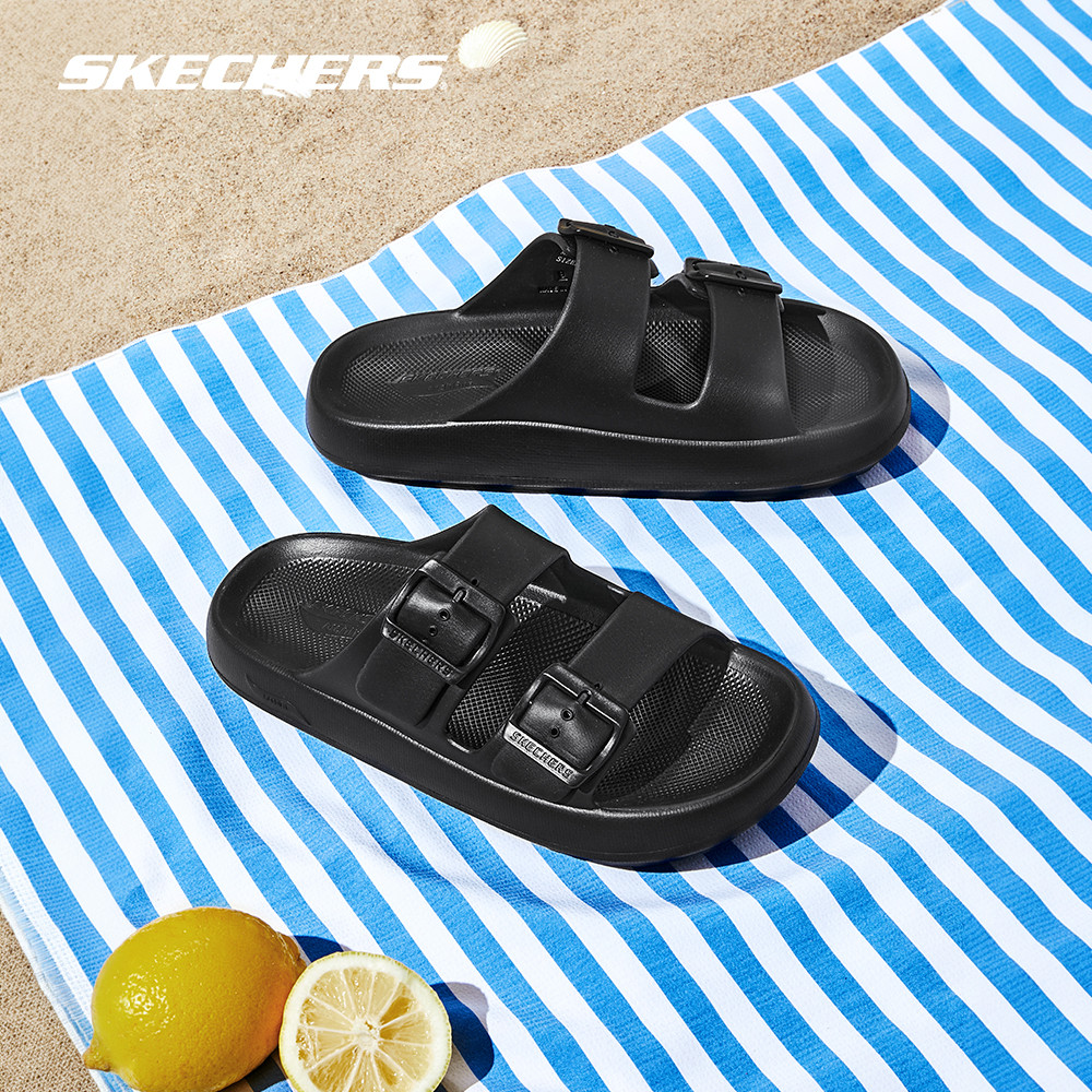 Skechers สเก็ตเชอร์ส รองเท้าแตะผู้ชาย Men Foamies Arch Fit Horizon Heat Wave Sandals - 243336-BBK
