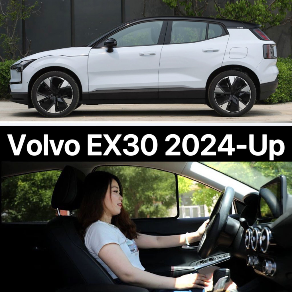 Magnetic Car Window Sunshade สําหรับ Volvo EX30 2024-UP ผ้าม่านรถยนต์ Anti-ยุงม่านบังแดดรถยนต์ UV Pr