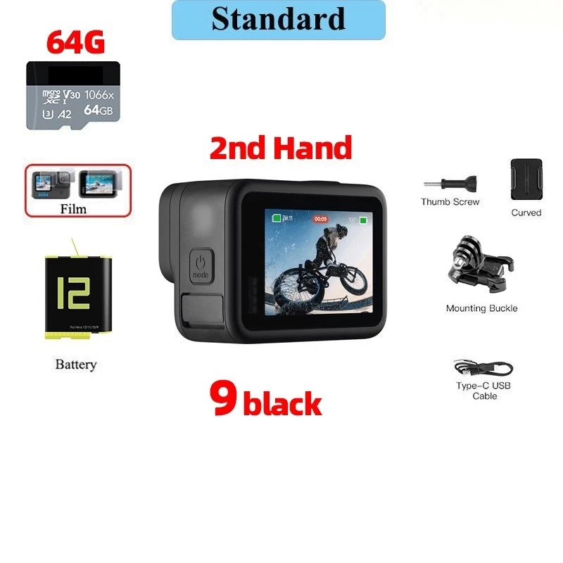 กล้องแอคชั่น GoPro Hero 9 Black มือสอง thumbnail 7