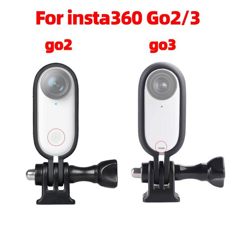 For Insta360 go2 go3 อะแดปเตอร์กรอบกล้อง สําหรับ GO 2,GO 3 Frame