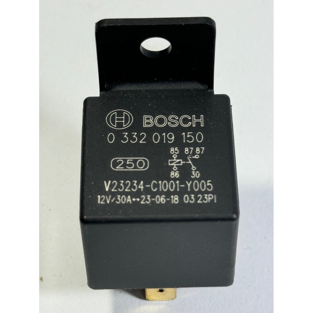 รีเลย์บอช  รีเลย์ 12V  รีเลย์ 5ขา รีเลย์ BOSCH RELAY BOSCH 5 ขา12V รีเล รถยนต์ รีเรย์ ไฟหน้า รีเรย์ 12V รีเร 5ขา