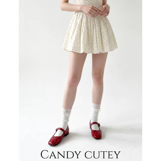Candy Cutey รองเท้าแมรี่เจนผู้หญิง ส้นแบน ตกแต่งสตั๊ด สไตล์เกาหลีหวานเท่ สวมใส่สบายตลอดวัน เข้ากับทุกลุคประจำวัน